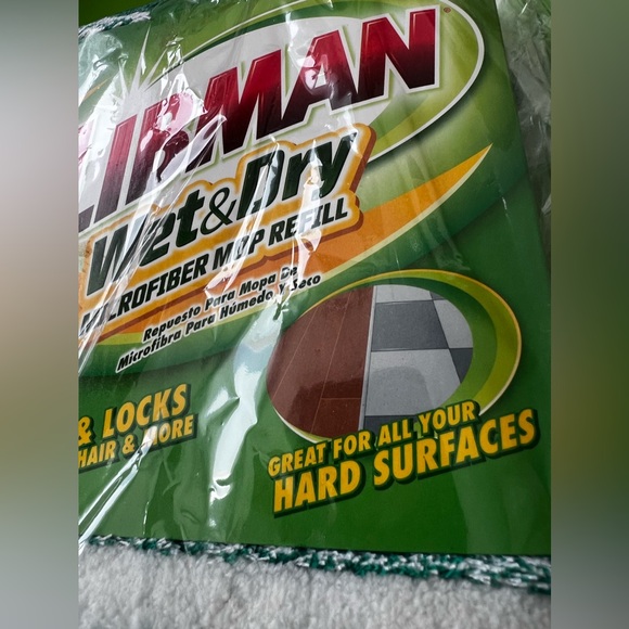 Libman refill mop wet & dry microfiber NEW - Picture 3 of 3
